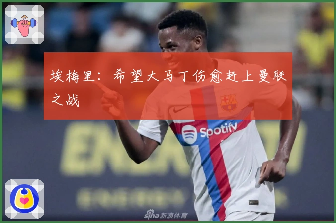 埃梅里：希望大马丁伤愈赶上曼联之战